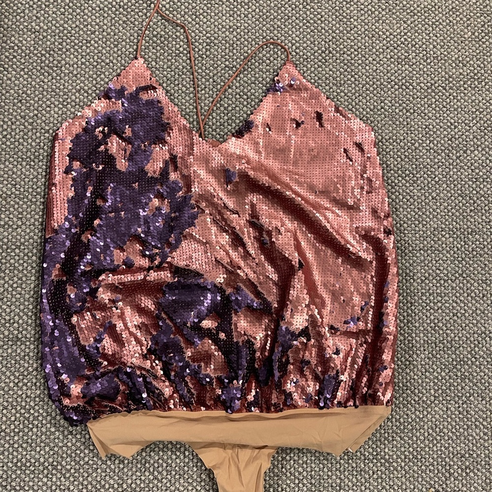 Alix NYC Lewis Sequins Bodysuit